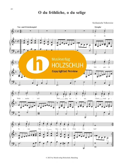 O du fröhliche, o du selige